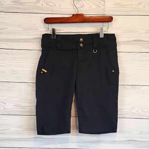 Lole Black Bermuda Shorts Womens Size 2